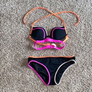 Pink bathing suit